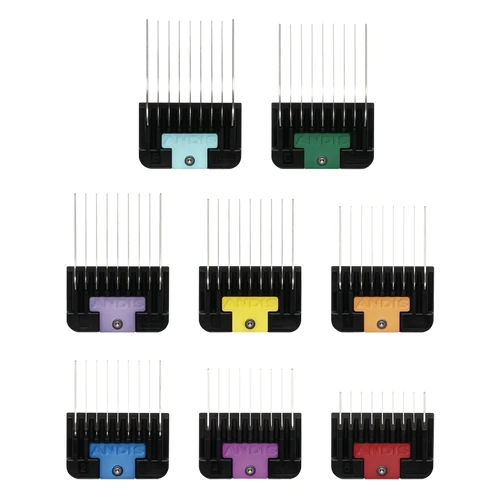 Andis A5 Stainless Steel Comb Attachment Set of 8