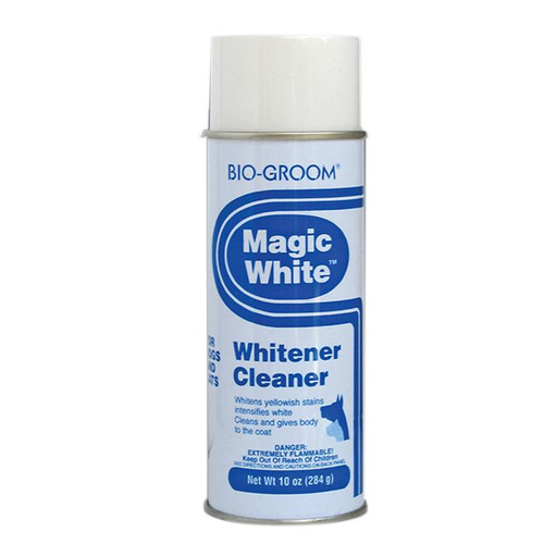 Bio-Groom Magic White Whitener Cleaner Spray-on Chalk 284g