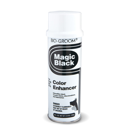 Bio-Groom Magic Black Coat Enhancer Spray-on Chalk 142g