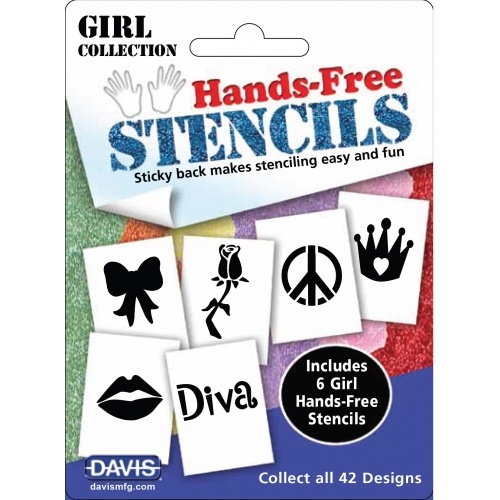 Davis Hands-Free Stencils (Girl)
