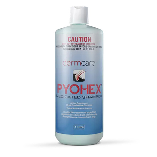 Pyohex Medicated Foam Shampoo 1L