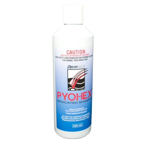 Pyohex Medicated Foam Shampoo 500ml