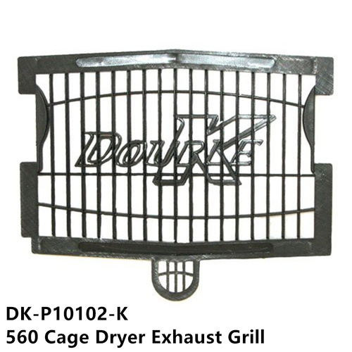 Double K 560 Cage Dryer Exhaust Grill “Double K” Logo