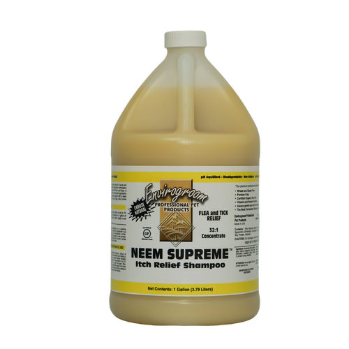 Envirogroom Neem Supreme Itch Relief Pesticide Alternative Shampoo 1 Gallon