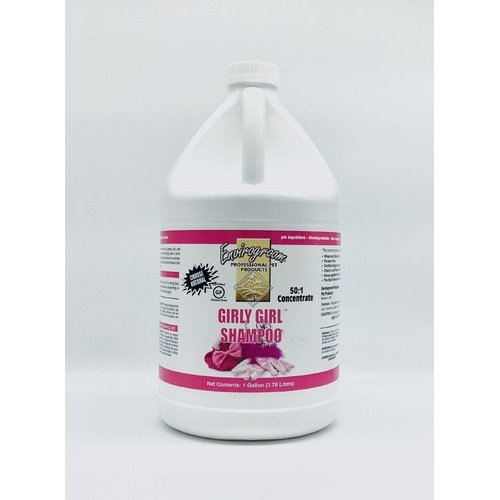 Envirogroom Girly Girl 50:1 Concentrate Fragrance Collection Shampoo 1 Gallon