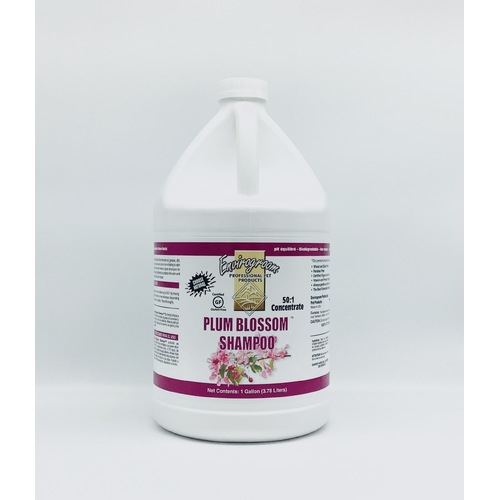Envirogroom Plum Blossom Shampoo 50:1 Concentrate 1 Gallon