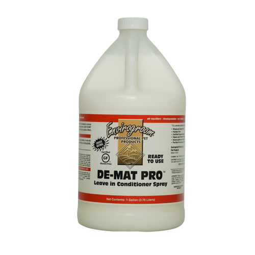 Envirogroom De-Mat Pro Leave in Conditioner Spray 1 Gallon