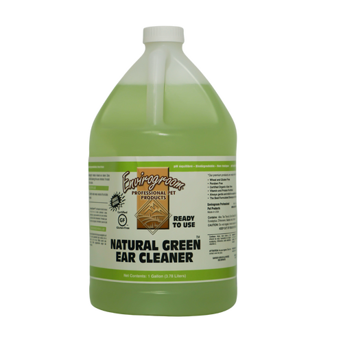 Envirogroom Natural Green Herbal Ear Cleaner 1 Gallon