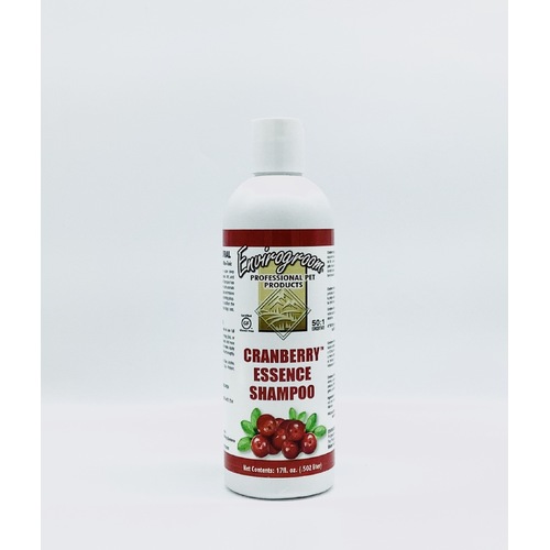 Envirogroom Cranberry Essence Shampoo 50:1 Concentrate 17oz