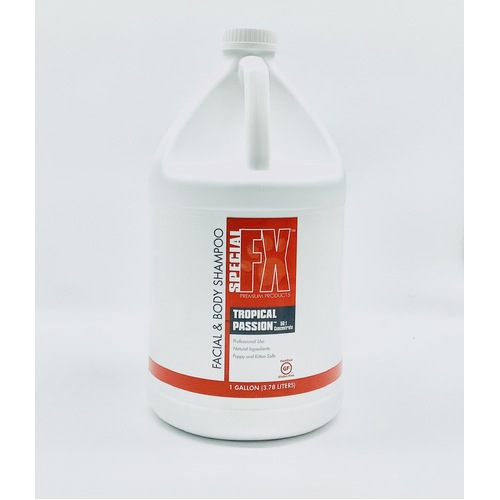 Special FX Tropical Passion Facial and Body Shampoo 50:1 Concentrate 1 Gallon