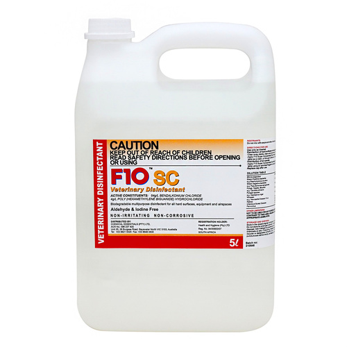 F10SC Veterinary Disinfectant 5L