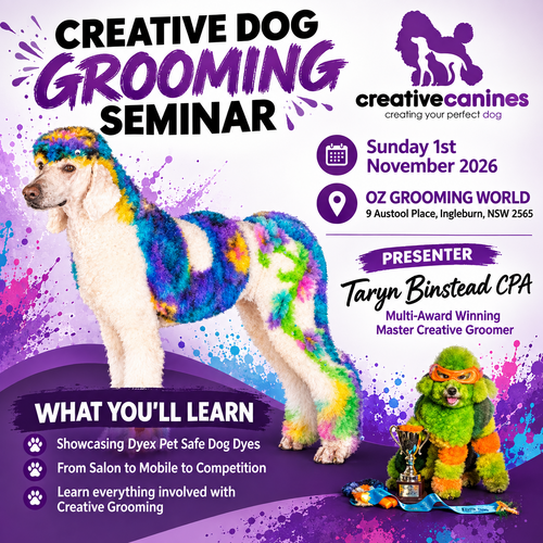 Creative Dog Grooming Seminar - 1st November 2026