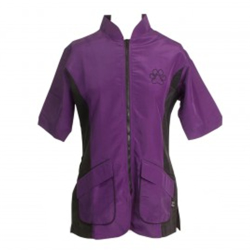 Groomtech Santhia Grooming Jacket - Purple [Size: Small]