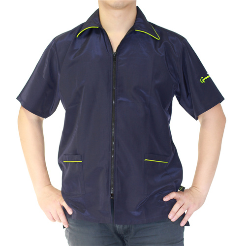 Groomtech Asti Grooming Jacket - Navy/Lime [Size: Small]