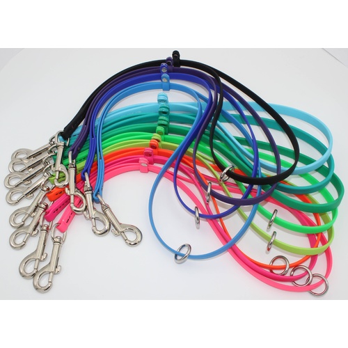 GroomTech Biothane Grooming Loops with ring 18" x 1/2" - Neon Pink