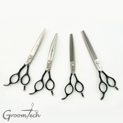 Groomtech Mystic Shear 7" Set of 4 [Left-Handed]
