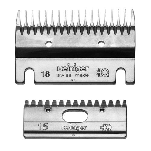 Heiniger Clipper Blade Size 18/15 For Thick, Long or Frizzy Coats, 2-4mm