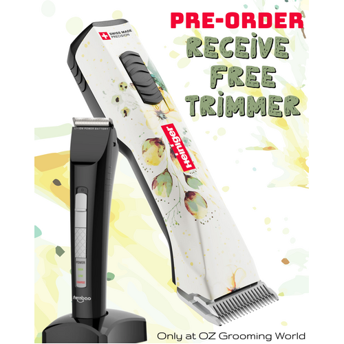 Heiniger Opal 2-Speed Cordless Clipper Floral