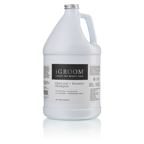 iGroom Charcoal + Keratin Shampoo 1 Gallon (3.8L)