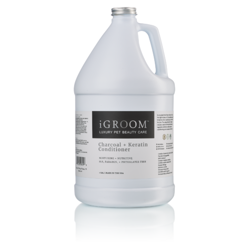 iGroom Charcoal + Keratin Conditioner 1 Gallon (3.8L)