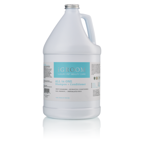 iGroom All in One Shampoo + Conditioner 1 Gallon (3.8L)