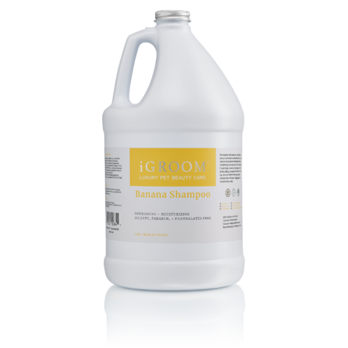 iGroom Banana Shampoo 1 Gallon (3.8L) 