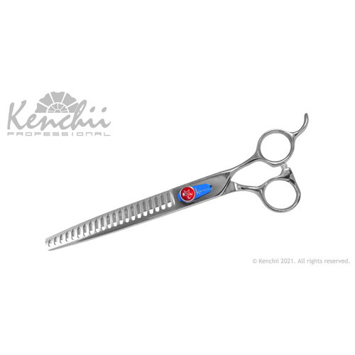 Kenchii Five Star Offset Shear 21 Tooth Thinner 7.5"