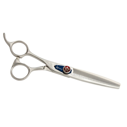 Kenchii Five Star Offset Shear 46T Thinner 6.5" - Lefty 