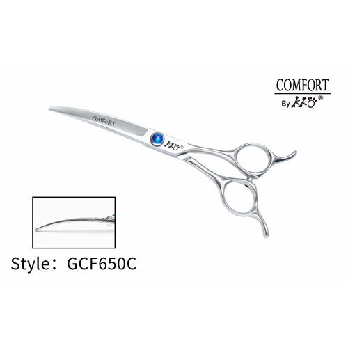 KKO Comfort Line Scissors Curved 6.5"