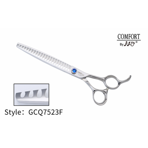 KKO Comfort Line Scissors Chunker with 23 Flat Teeth 7.5"