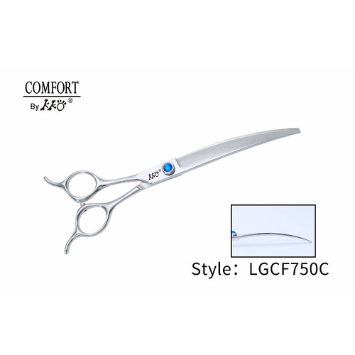 KKO Comfort Line Scissors Curved 7.5" - Lefty