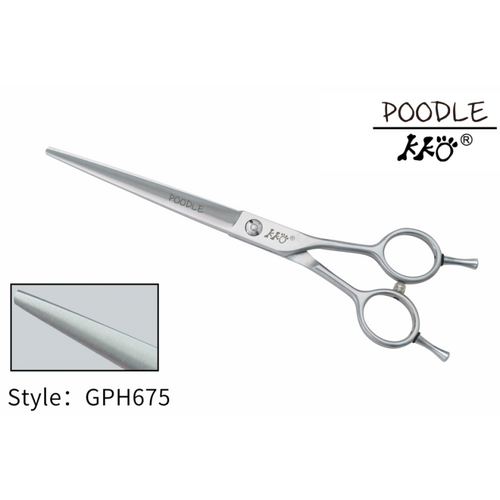 KKO Poodle Scissors Straight 6.75"
