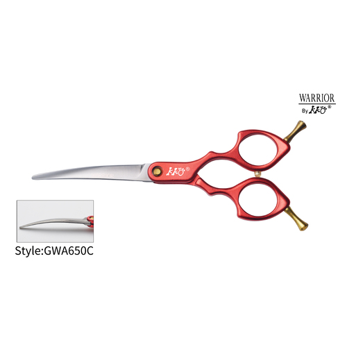 KKO Warrior Scissors Super Curved 6.5" Aluminium Handle