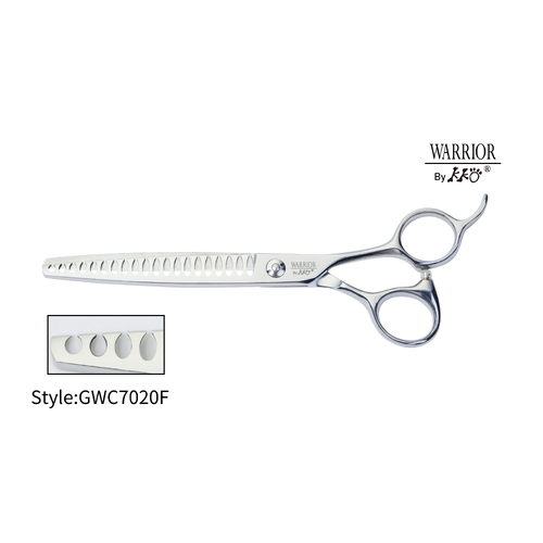 KKO Warrior Scissors Chunker with 20 Flat Teeth 7"