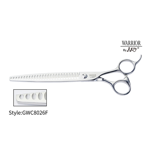 KKO Warrior Scissors Chunker with 26 Flat Teeth 8"