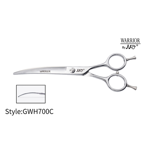 KKO Warrior Scissors Curved 7"
