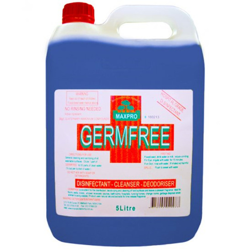Maxpro Germ Free 5L Disinfectant - Bubble Gum Fragrance