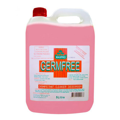 Maxpro Germ Free 5L Disinfectant - Fresh N Kleen Fragrance