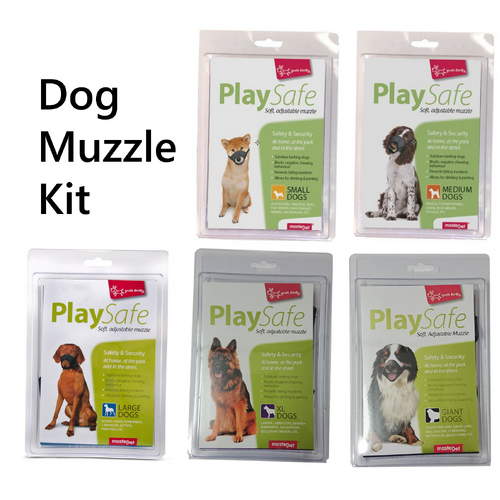 Yours Droolly 5pc Dog Muzzle Kit