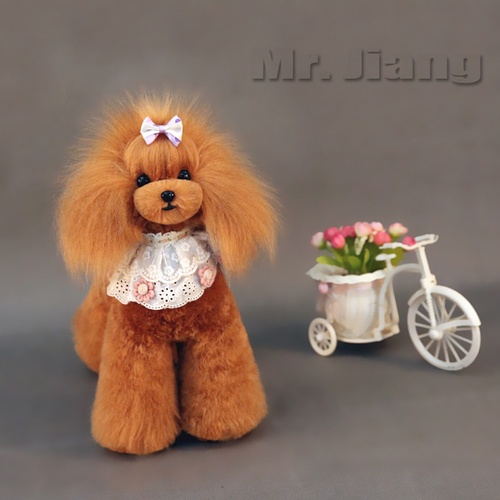Mr. Jiang Teddy Bear Full Body Coat / Model Dog [Brown]