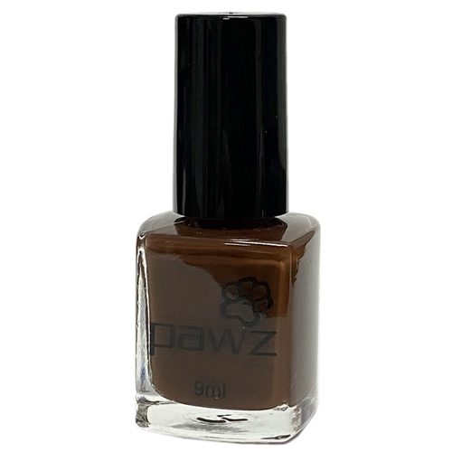 Pawz Dog Nail Polish Vegan Range - Chocolate Brown 9ml