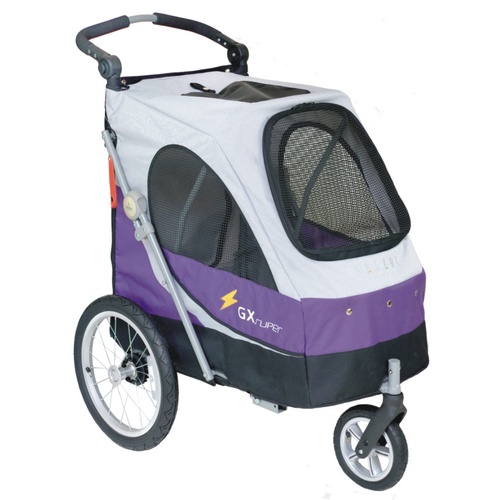 PETSTRO Safari Medium Pet Stroller [Purple]