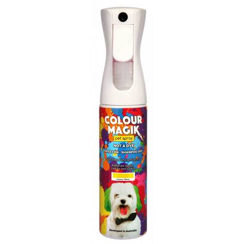 Colour Magik Pet Spray - Canary Yellow
