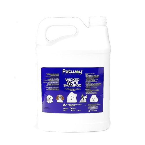Petway Wicked White Whitening & Stain Removal Shampoo 5L