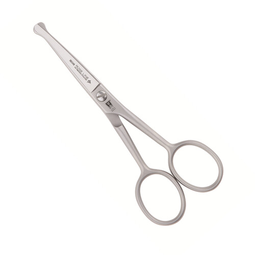 Roseline German Scissors Curved Round Tip for Nose 4.5"
