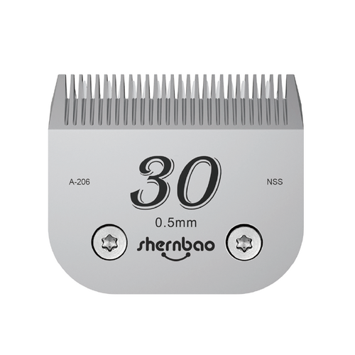 Shernbao A5 SS-Ceramic Clipper Blade Size 30, 0.5mm