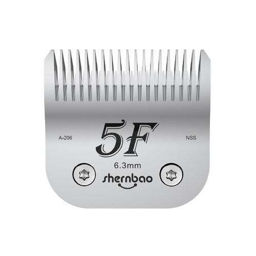 Shernbao A5 SS-Ceramic Clipper Blade Size 5F, 6.3mm