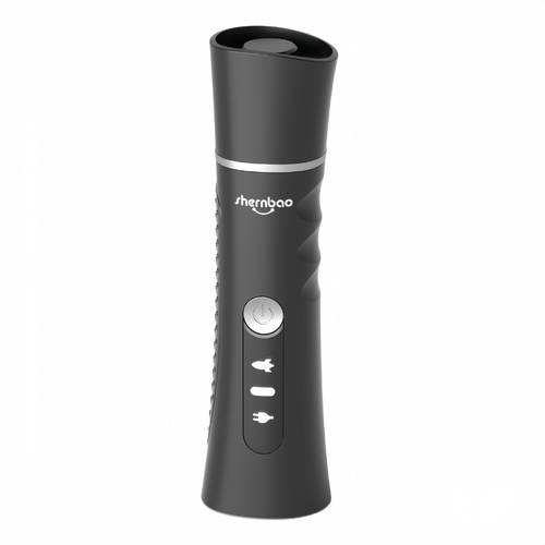 Shernbao 2 Speed Pet Nail Grinder with LED Light - Black