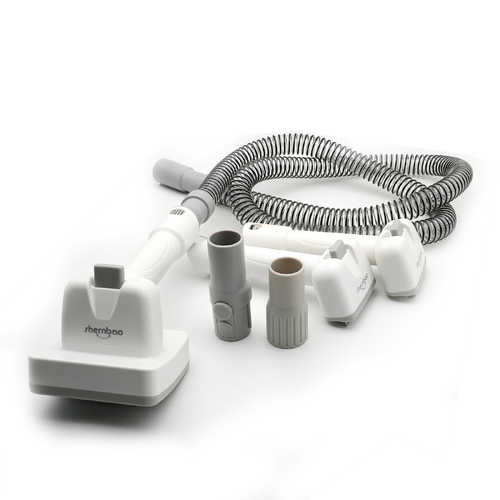 Shernbao Self-Cleaning Pet Brush Kit for Vacuum Cleaners