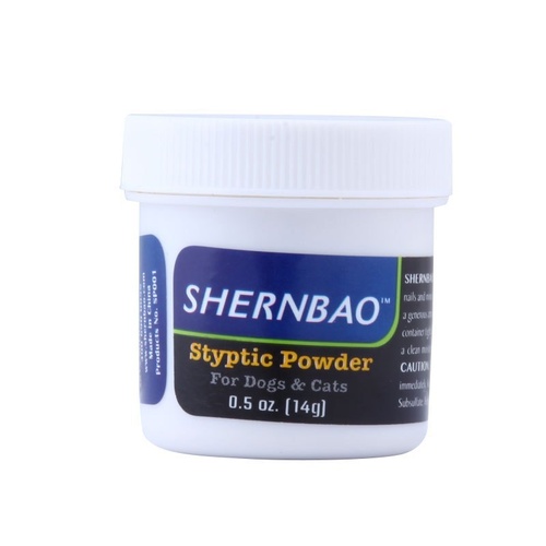 Shernbao Styptic Powder Stop Bleeding 0.5oz (14g)